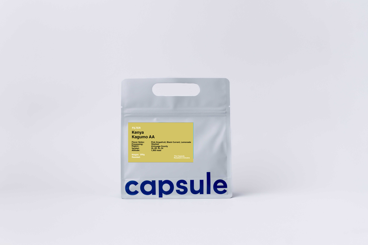Пакет кави The Capsule 200 г, Kenya Kagumo AA, мита обробка, обсмаження під фільтр
